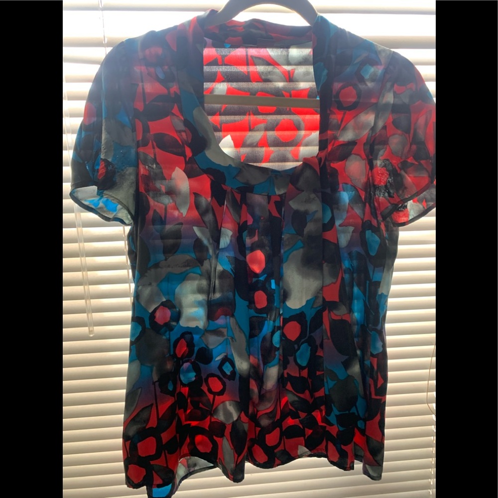 Armani Exchange Silk Top